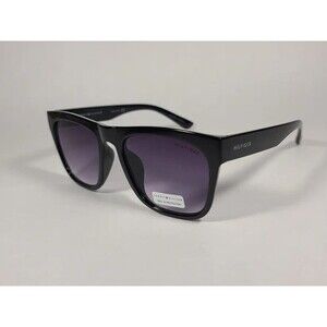 Tommy Hilfiger KIM WP OL450 Women's Black Frame Gray Lens Sunglasses NEW